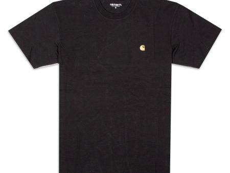 Carhartt Wip Chase Tee Nero Online Hot Sale